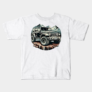 Jeep Wrangler Kids T-Shirt